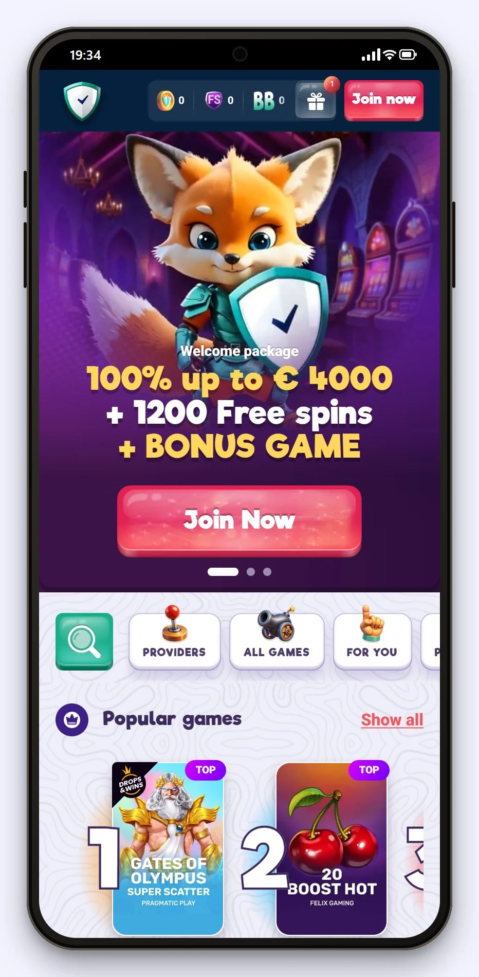 google pay casino: SafeCasino mobile lobby